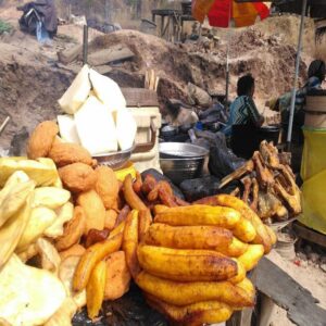 尼日利亚街头小吃