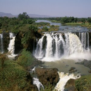 青尼罗河瀑布埃塞俄比亚旅游